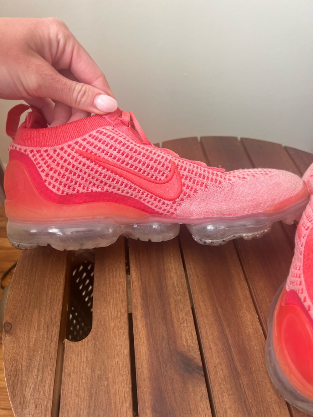 Nike VaporMax Flyknit 2021 - Coral/Red (magic ember)